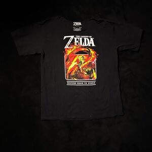 Nintendo Black The Legend of Zelda Shirt